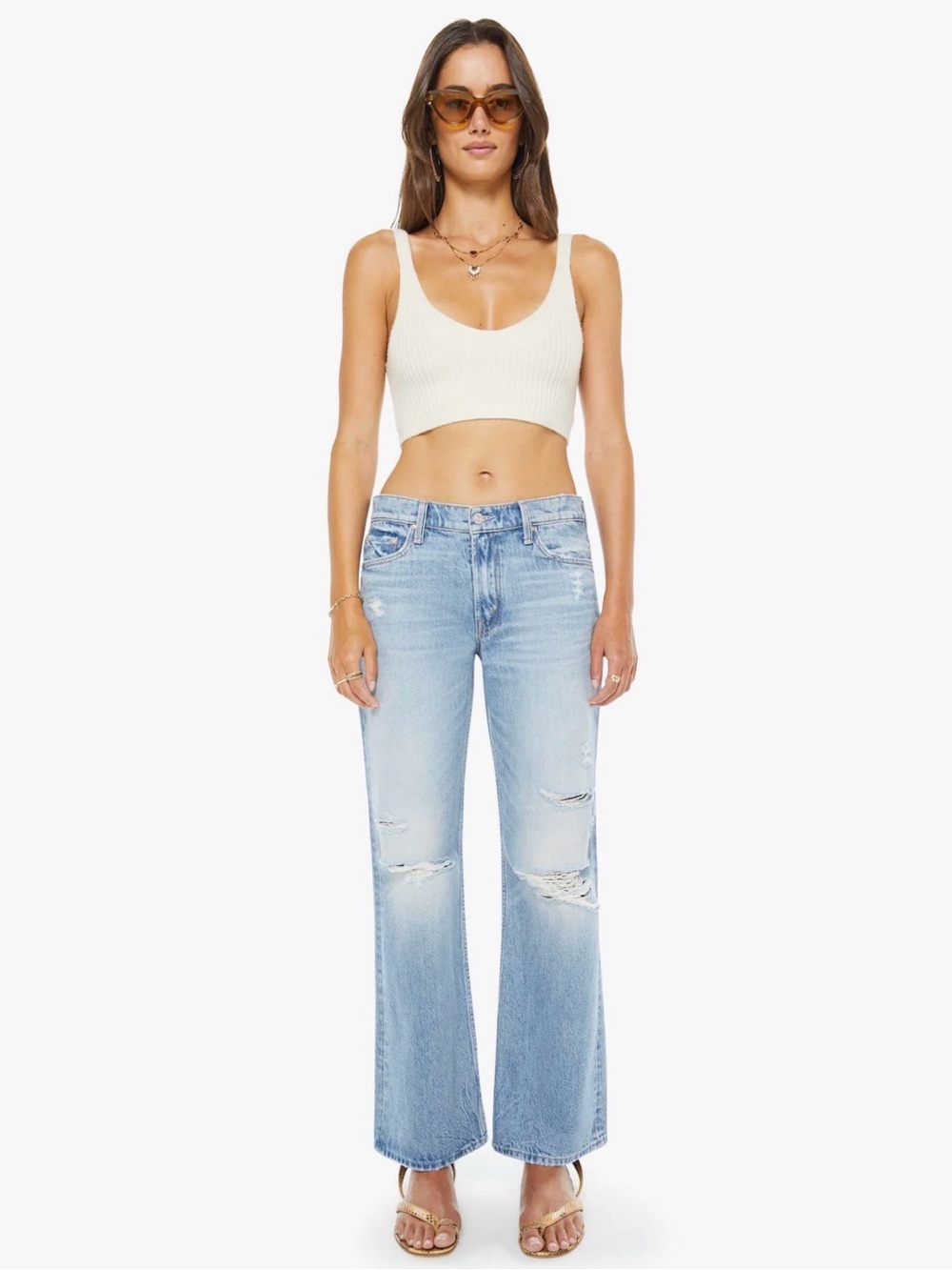 NWOT MOTHER Denim The Bookie Nerdy FAFO Wash 29